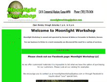 Tablet Screenshot of moonlightworkshop.com